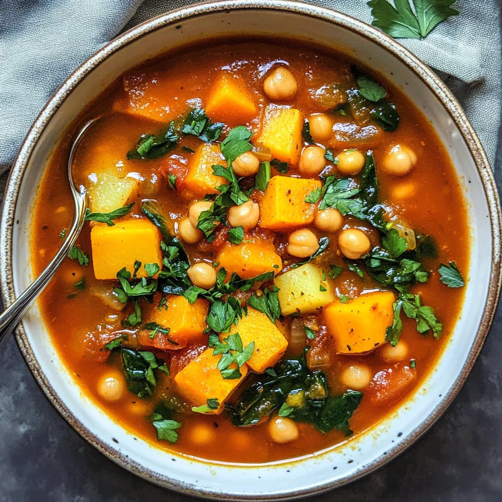 Easy Moroccan Vegetable Soup