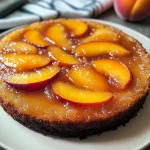 Easy Peach Upside-Down Cake