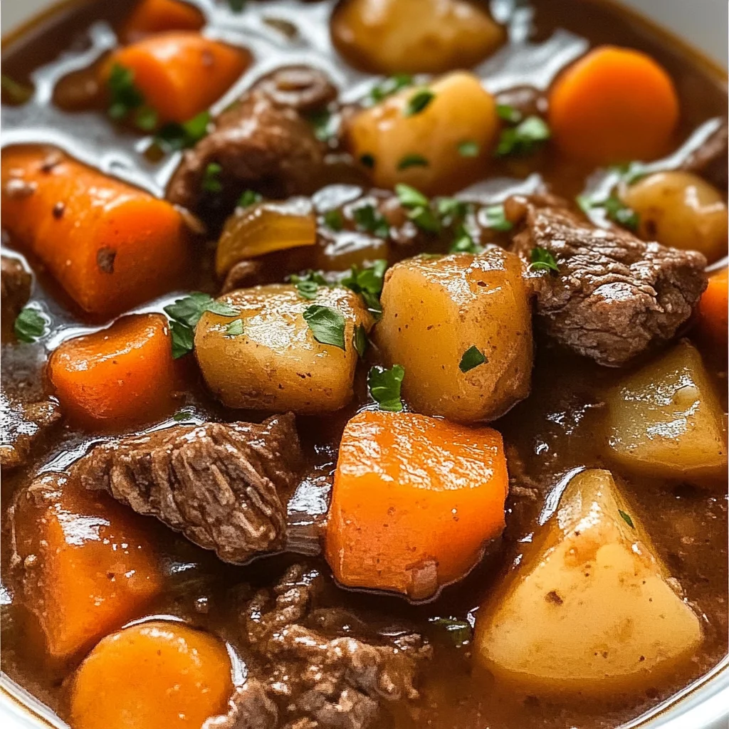 Easy Slow Cooker Beef Stew Recipe for a Hearty Family Meal
