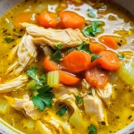 Golden Turmeric Chicken Soup