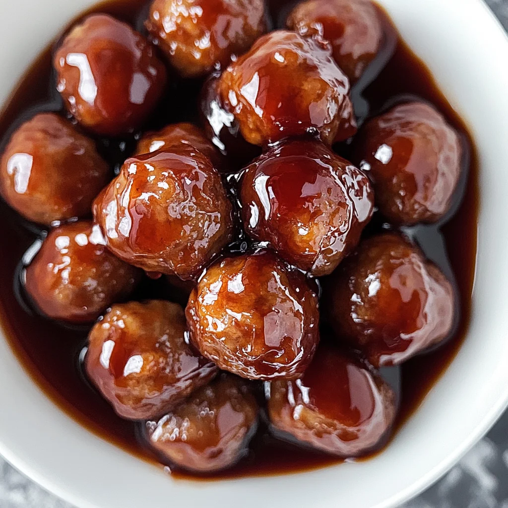 Grape Jelly Meatballs Recipe