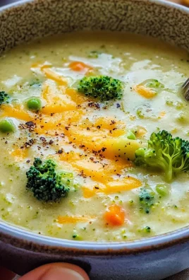 Healthy Broccoli Cheddar Soup