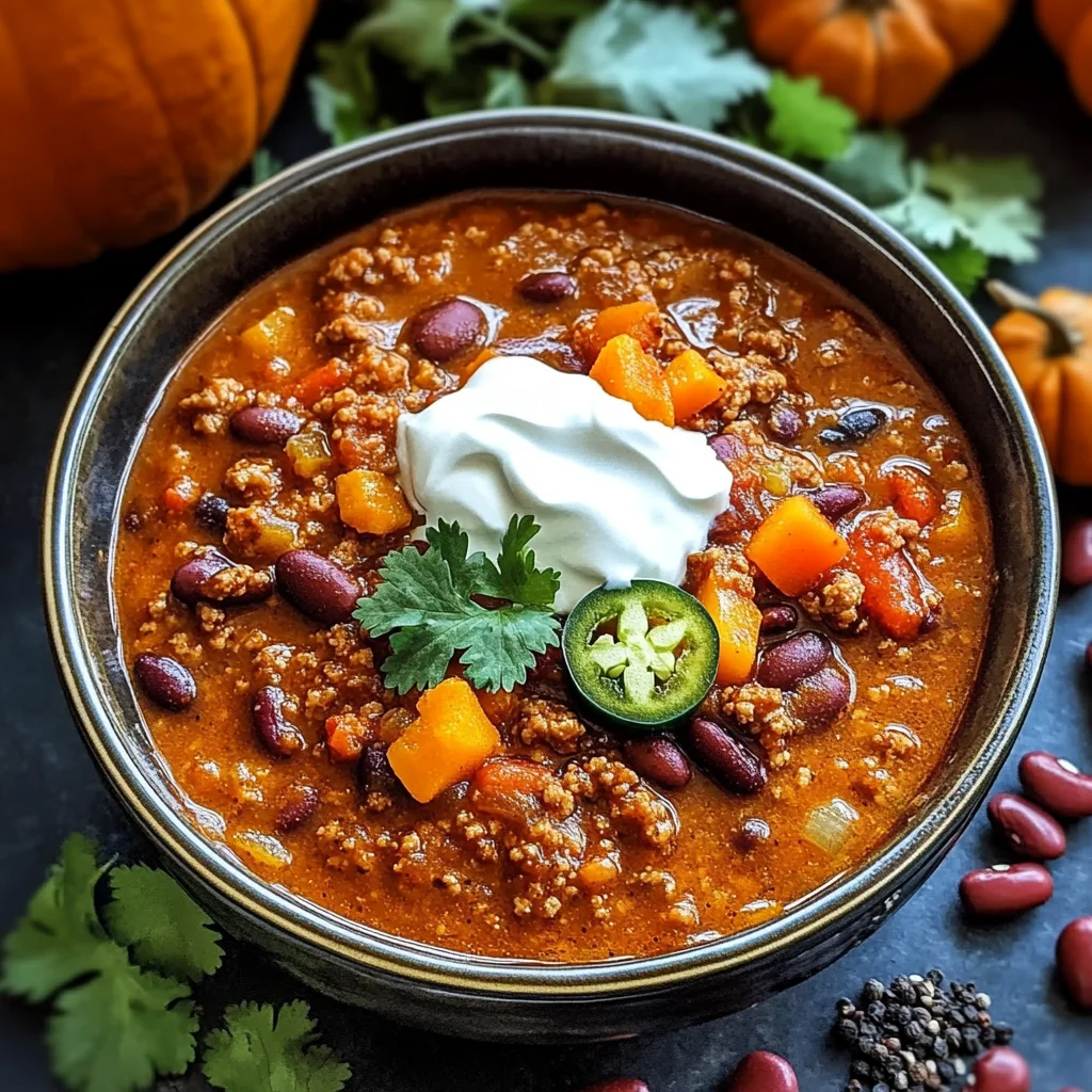 Hearty Pumpkin Chili Recipe