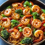 High-Protein Shrimp Stir Fry with Noodles (25-Minutes)