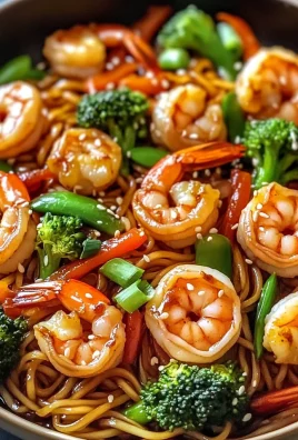 High-Protein Shrimp Stir Fry with Noodles (25-Minutes)