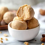 High Protein Frozen Peanut Butter Greek Yogurt Bites
