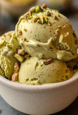 Homemade Pistachio Ice Cream