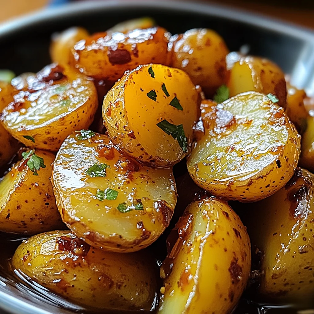 Honey Mustard Potatoes