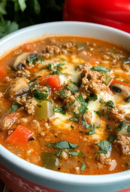 Instant Pot Low Carb Pizza Soup