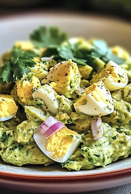 Keto Avocado Egg Salad Recipe