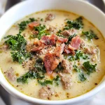 Keto Creamy Tuscan Sausage Soup