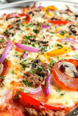 Keto Ground Beef Pizza Casserole