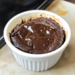 Keto Microwave Pumpkin Brownie