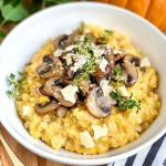 Keto Mushroom and Pumpkin Risotto With Cauliflower Rice