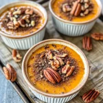 Keto Pumpkin Pecan Custard