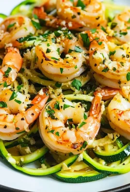 Keto Shrimp Scampi Zoodles Recipe