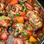 Keto Slow Cooker Brown Stew Chicken