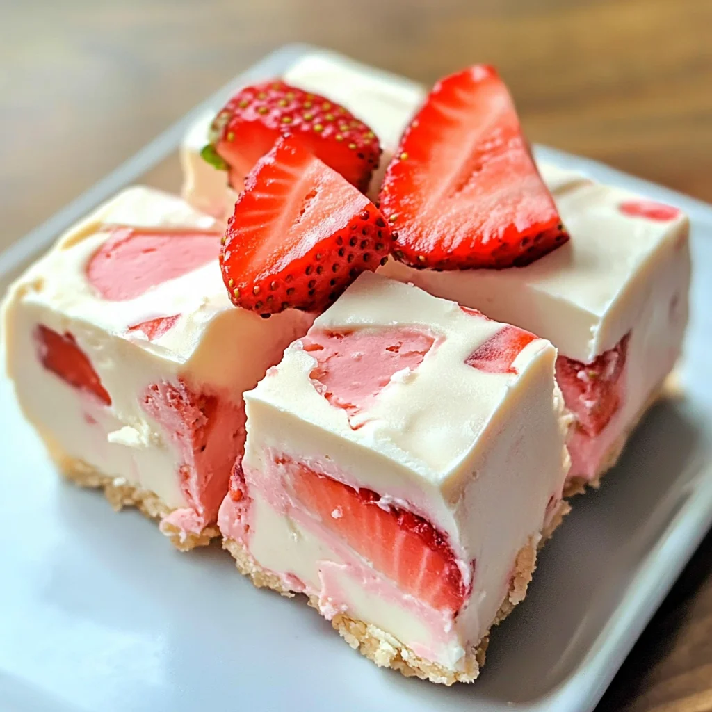 Keto Strawberry Cream Fudge