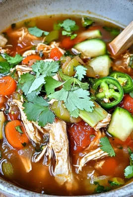 Low-Carb Chicken Caldo De Pollo