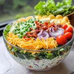 Low-Carb Seven Layer Salad