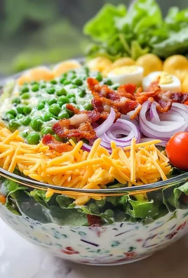 Low-Carb Seven Layer Salad