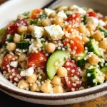 Mediterranean Chickpea Couscous Salad