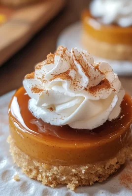 Mini Pumpkin Cheesecakes