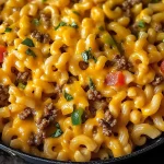 One-Pot Cheesy Taco Pasta Skillet