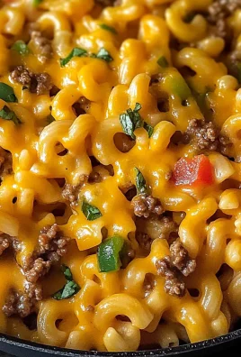 One-Pot Cheesy Taco Pasta Skillet