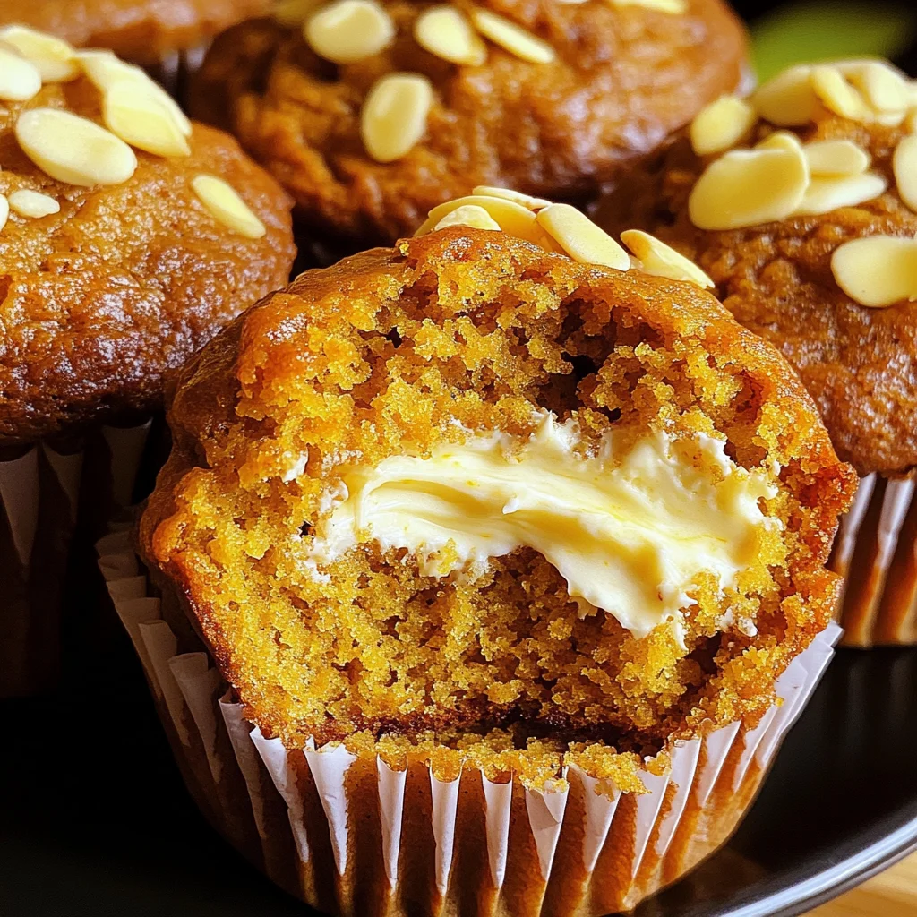 Pumpkin Cream Cheese Muffins