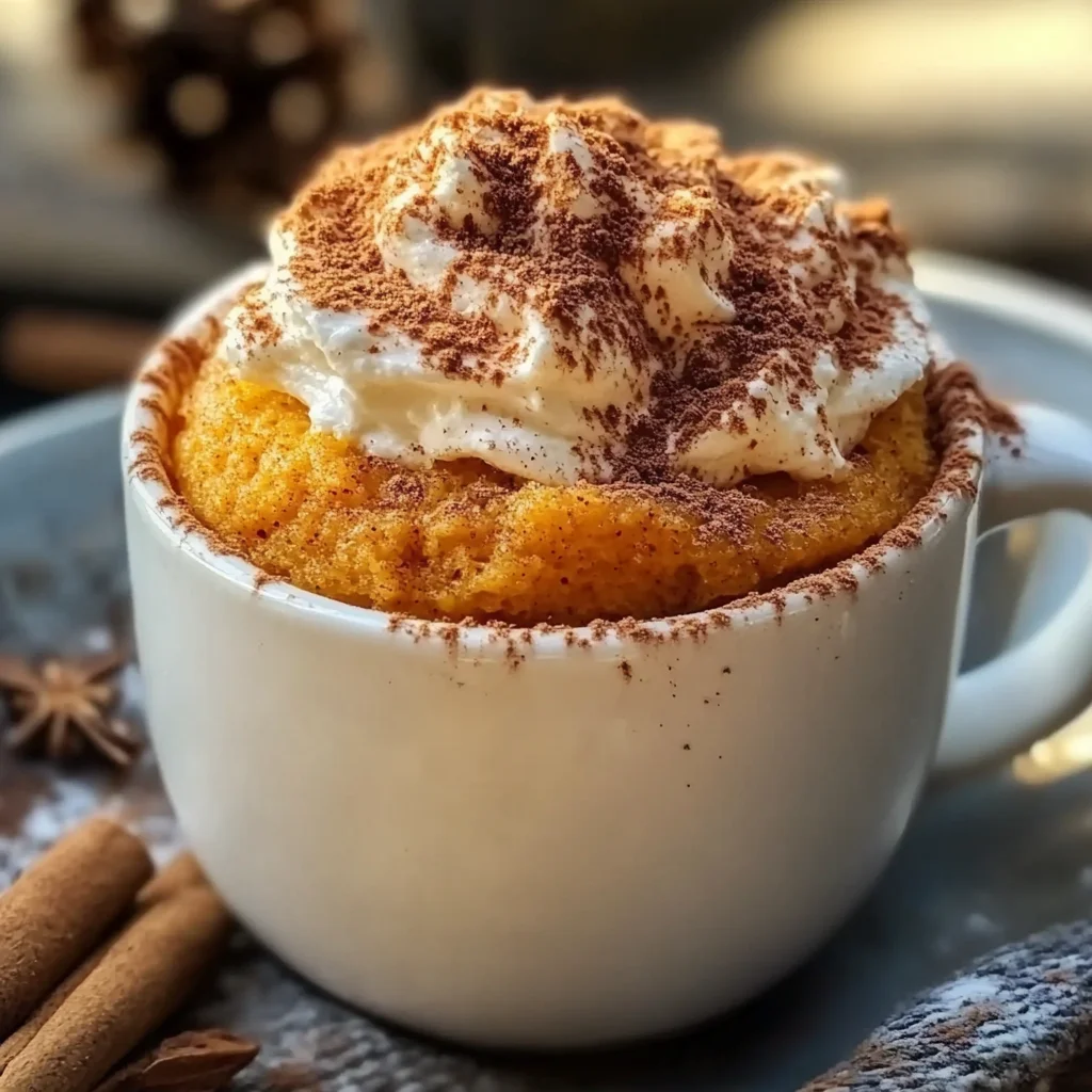 Pumpkin Mug Cake Recipe