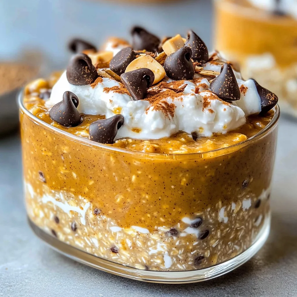 Pumpkin Pie Overnight Oats