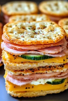 RITZ Crackers Party Sandwiches