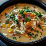 Slow Cooker Crack Chicken Soup
