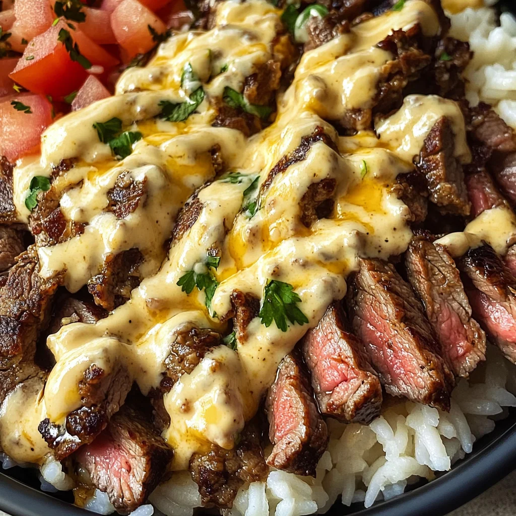 Steak & Queso Rice
