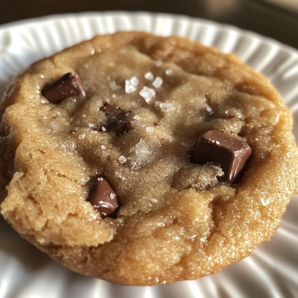 The Best Single-Serve Chocolate Chip Cookie