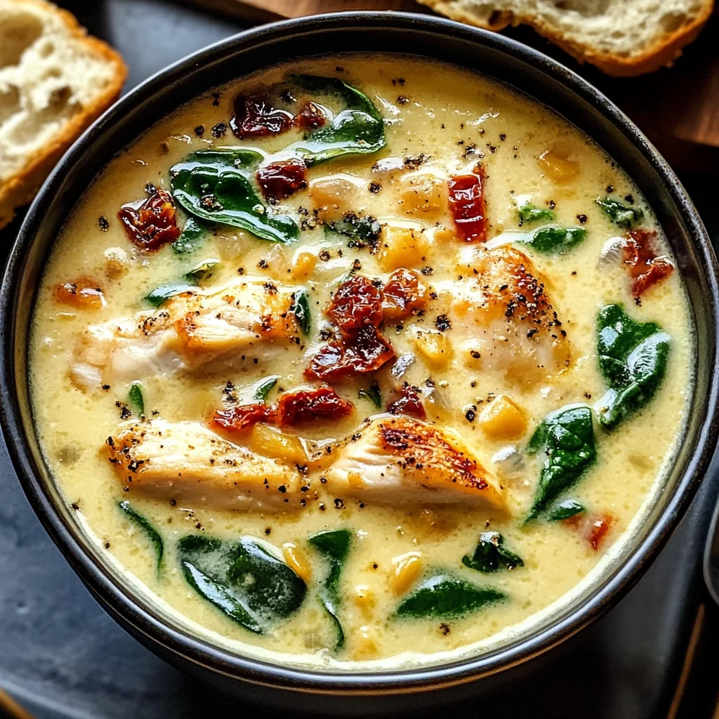 Tuscan Parmesan Cream Soup