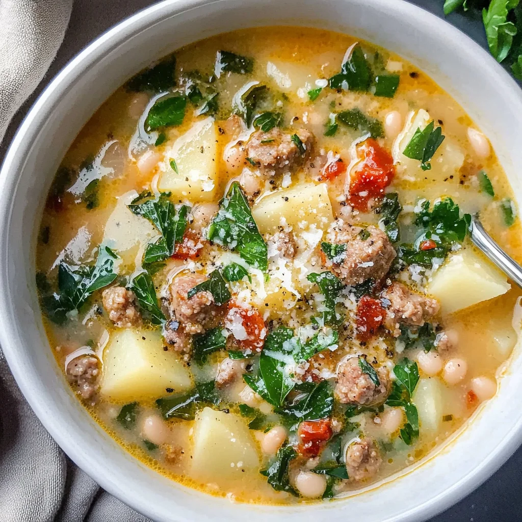 Tuscan White Bean Soup