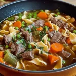 Vegetable Beef Noodle Soup