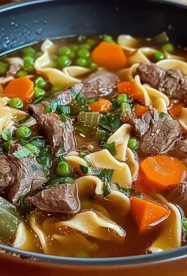 Vegetable Beef Noodle Soup