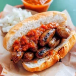 Vegetarian Cevapcici (Croatian Cevapi Sandwich Recipe)