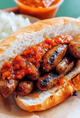 Vegetarian Cevapcici (Croatian Cevapi Sandwich Recipe)
