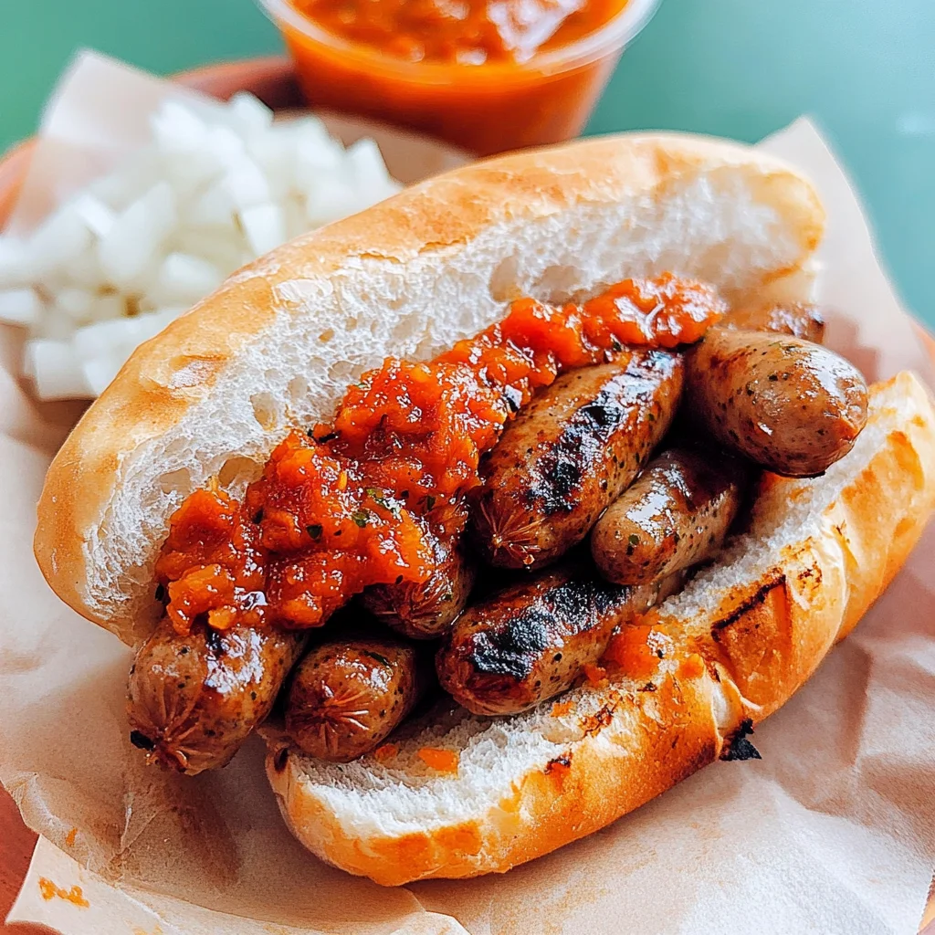Vegetarian Cevapcici (Croatian Cevapi Sandwich Recipe)