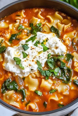 Vegetarian Lasagna Soup
