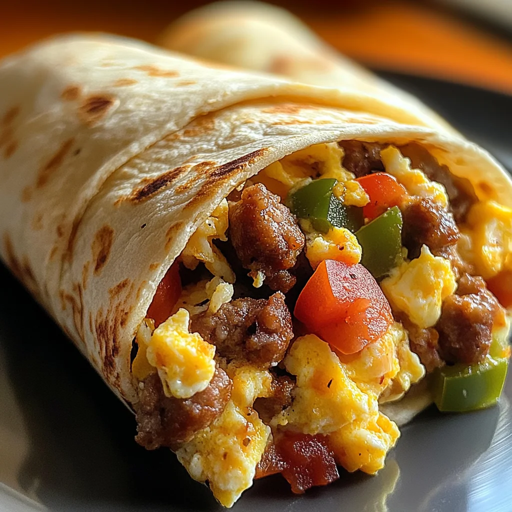 Back-to-school Breakfast Burritos