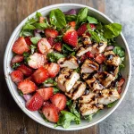 Balsamic Strawberry Chicken Salad Recipe