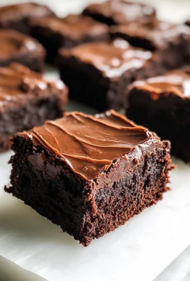Best Ever Flourless Brownies with Cocoa-Date Frosting
