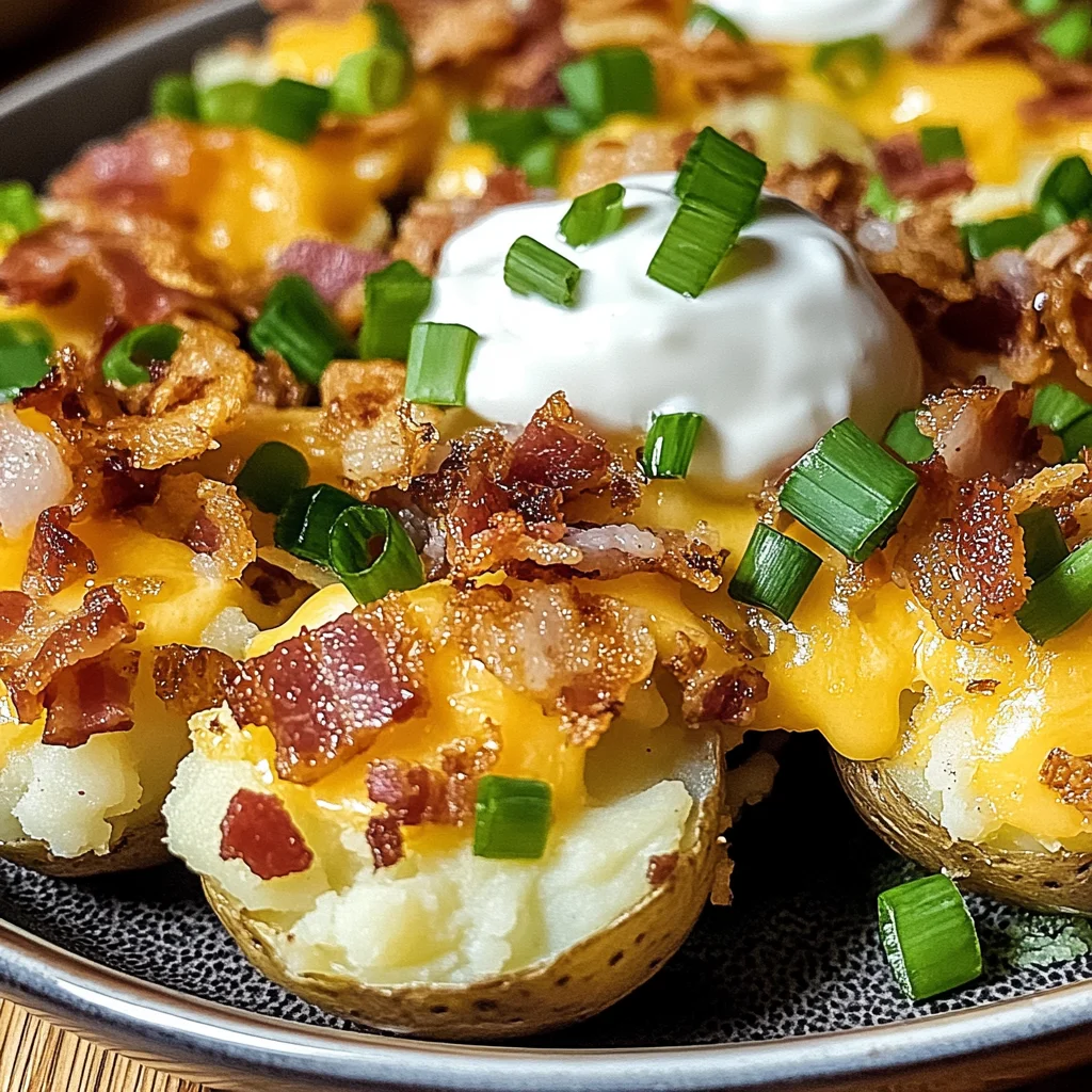 Blackstone Loaded Smashed Potatoes