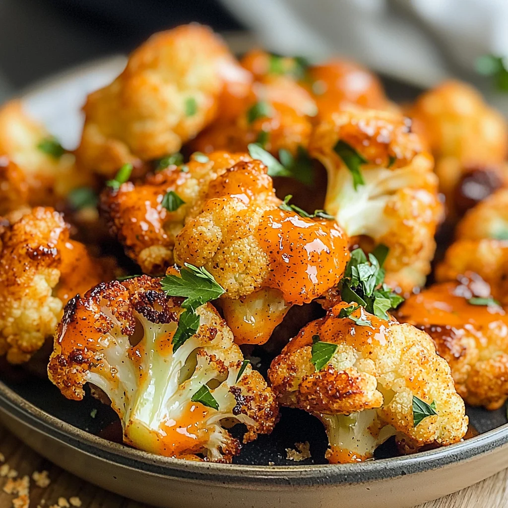 Buffalo Cauliflower Bites Recipe