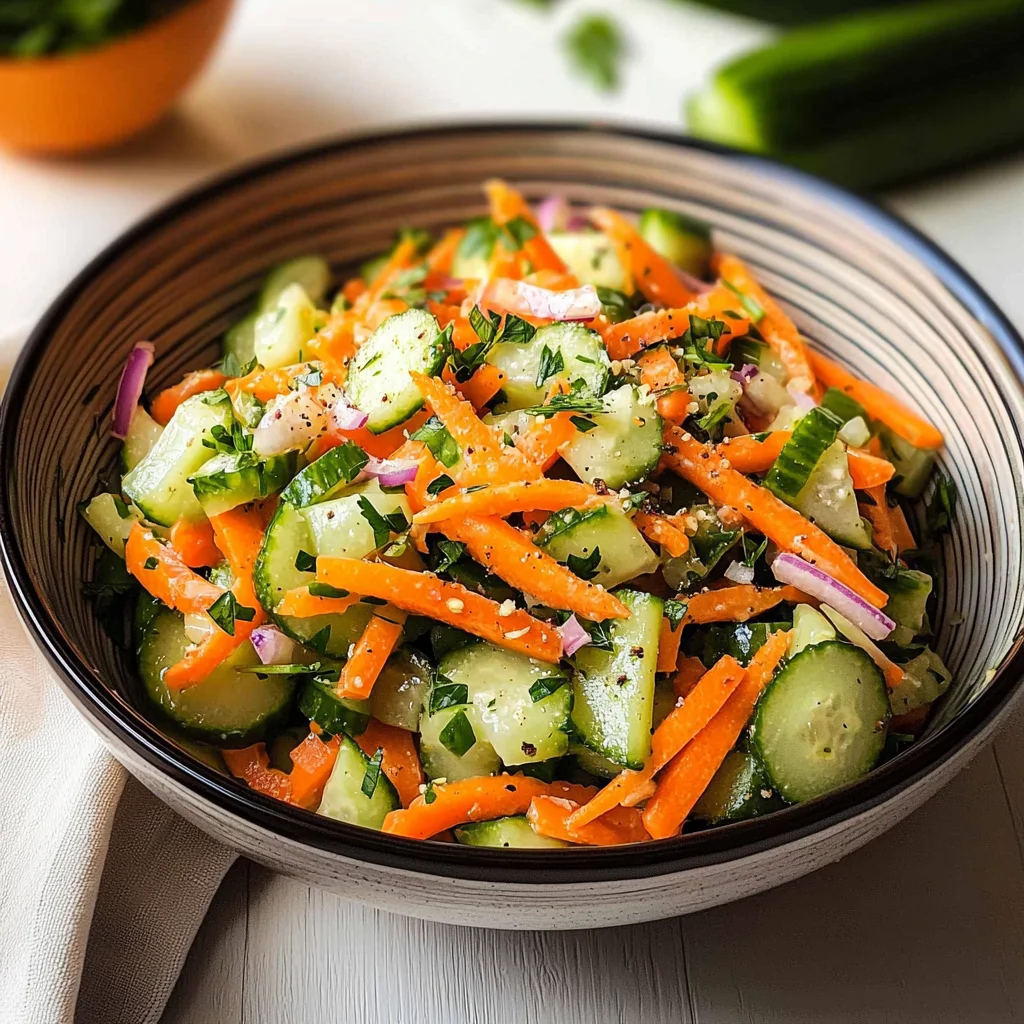 Carrot and Cucumber Salad